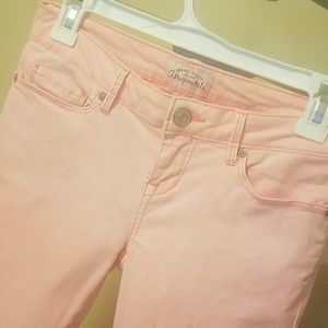 Aeropostale "Ashley" Peachy Pink Ultra Skinny jean